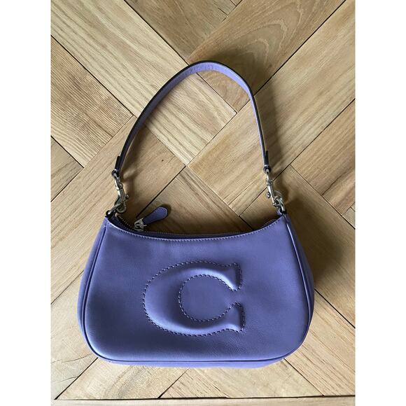 Coach 90’s Y2K Teri Shoulder Bag, Light Violet - Picture 1 of 4